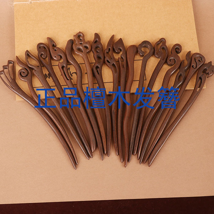 PF078 - 18cm Big-Leaf Rosewood Hair Sticks - Wholesale