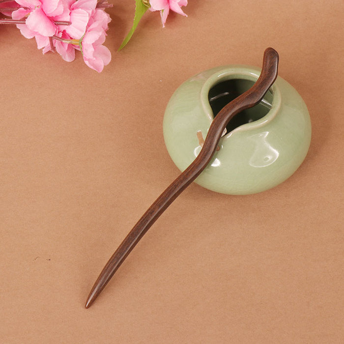PF078 - 18cm Big-Leaf Rosewood Hair Sticks - Wholesale