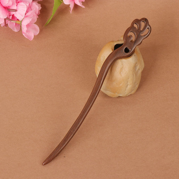 PF078 - 18cm Big-Leaf Rosewood Hair Sticks - Wholesale