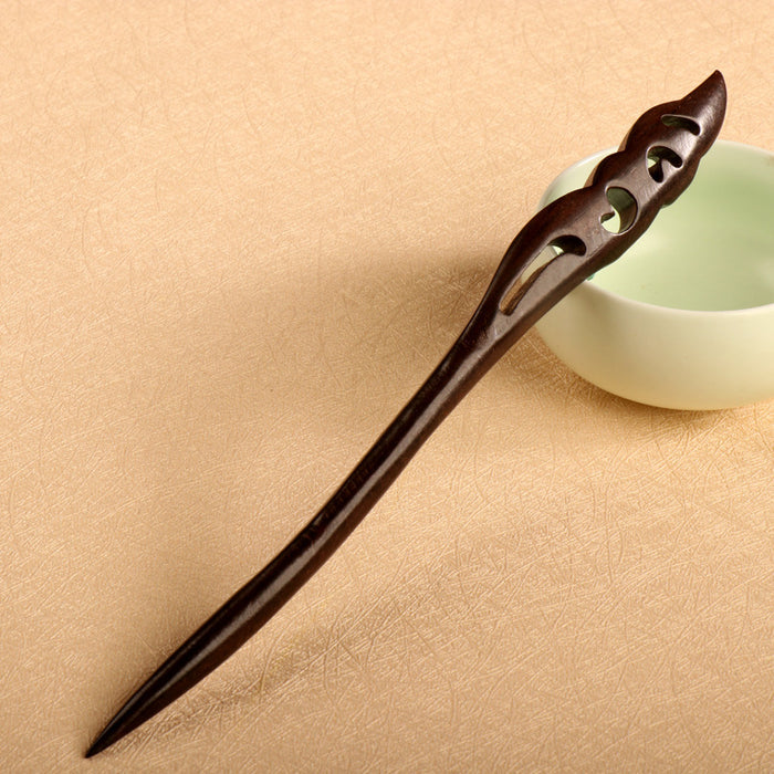 PF084 - 18cm Ebony Hair Sticks - Wholesale