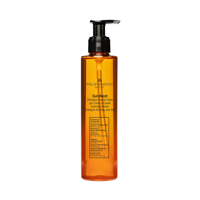 Philip Martin's Sun Wash - Summer Shower Shampoo for Body and Hair 250 ml - Beauty Tribe