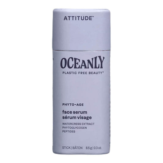 Oceanly face serum stick on a white background.