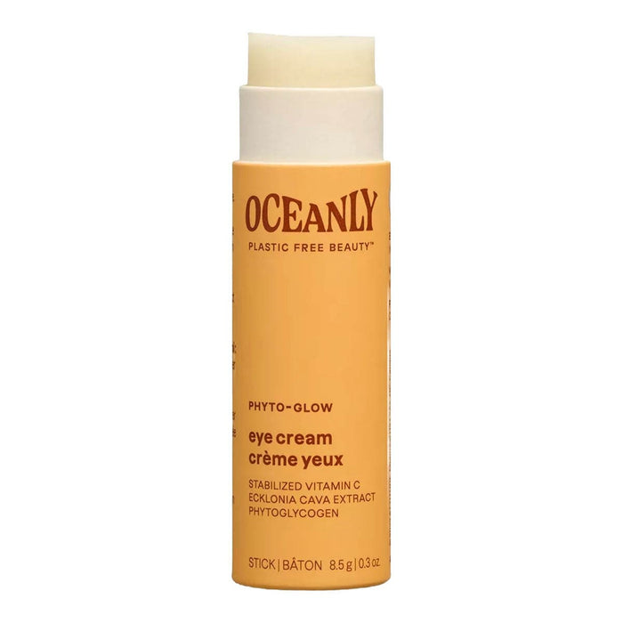 Oceanly eye cream stick on a white background.