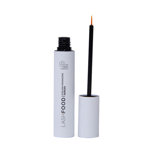 3ml applicator LASHFOOD Phyto-Medic Eyelash Enhancing Serum, promotes longer, thicker, and stronger-looking eyelashes.