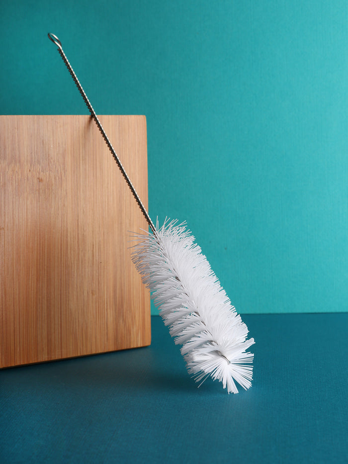 Pipe Cleaner Stainless Steel 21cm Length 3cm Brush | One Colour-Image 1