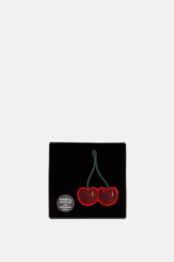 Pleasure Cherries Brooch