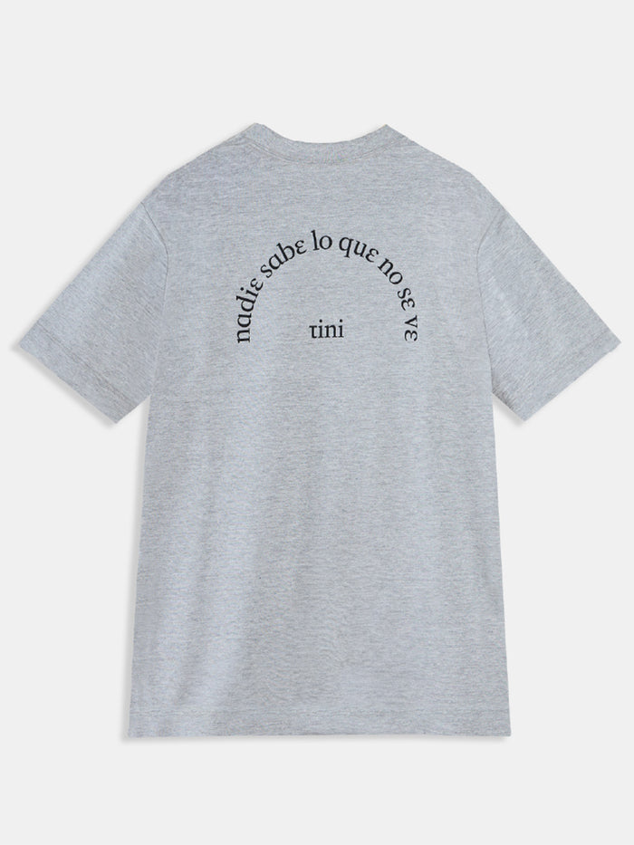Polera Oversized TINI Unisex Gris