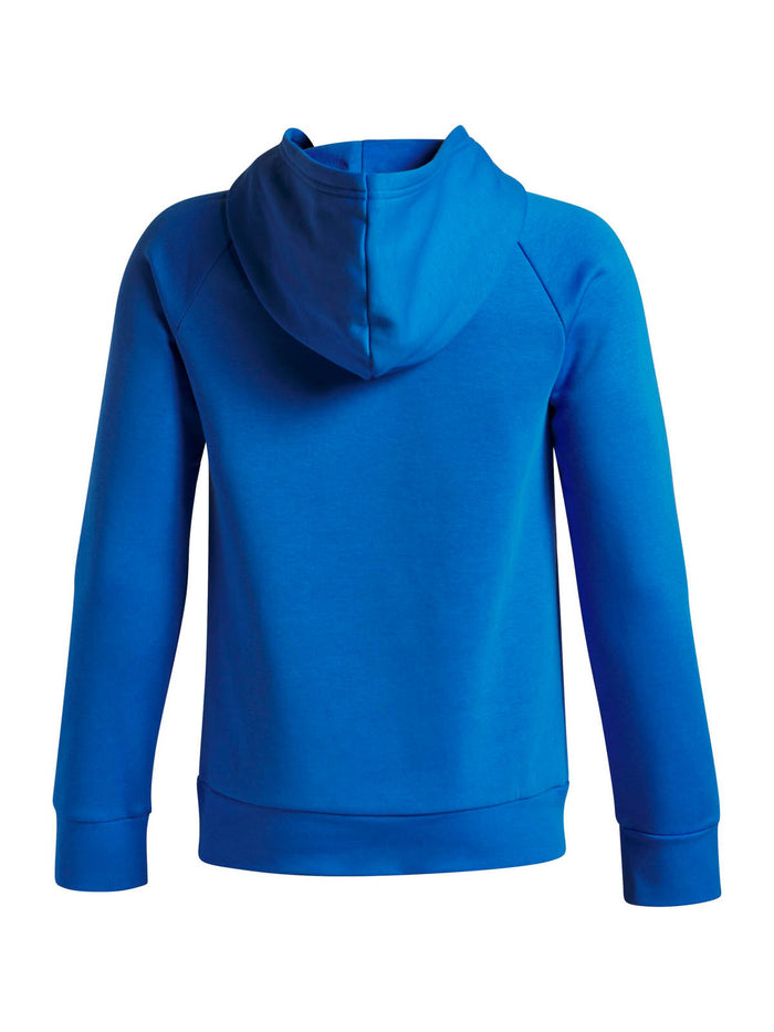 Polerón Lifestyle para niño Rival Fleece Big Logo azul Under Armour