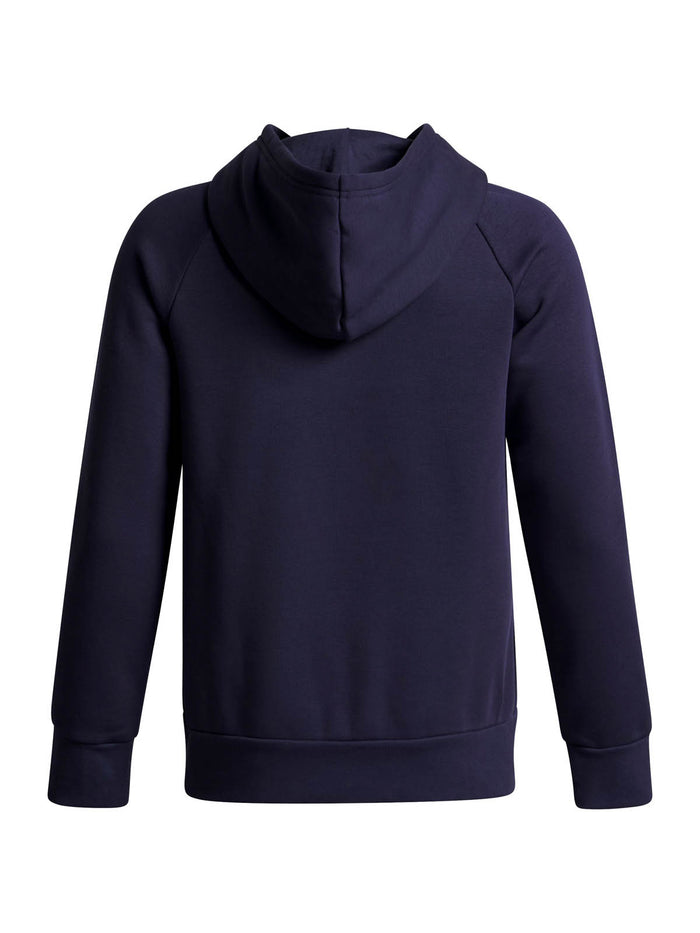 Polerón Lifestyle para niño Rival Fleece Flamin Wordmark Azul Under Armour
