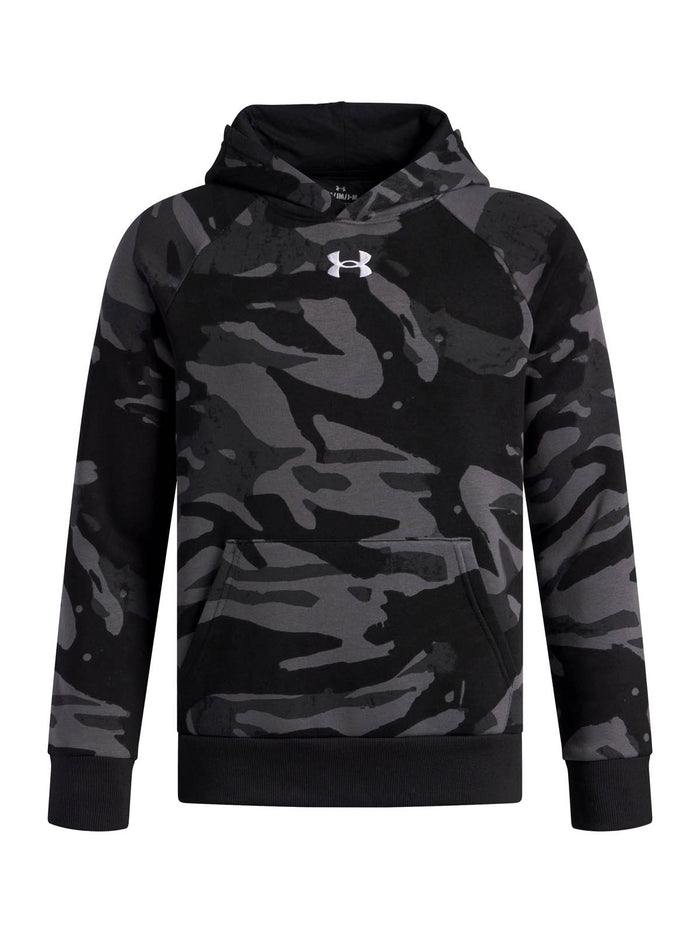 Polerón Lifestyle para niño Rival Fleece Negro Under Armour