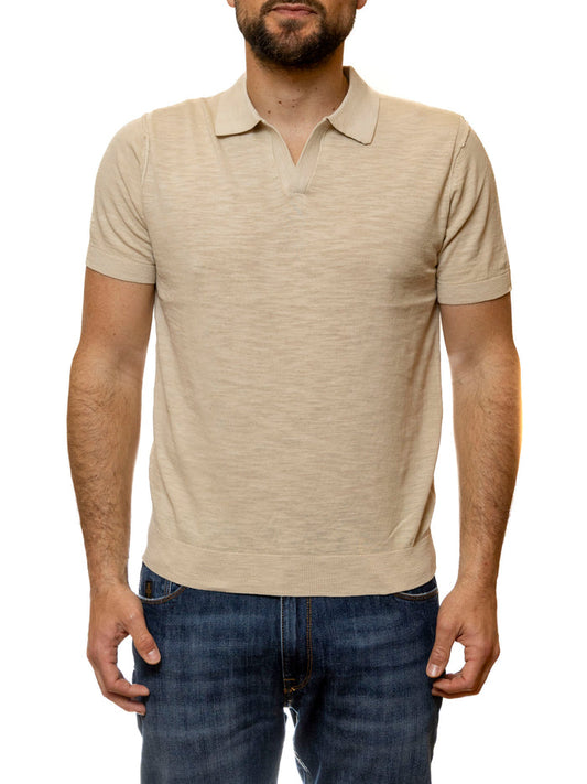 CENSURED polo cotone beige MMC-551 TTC6-515