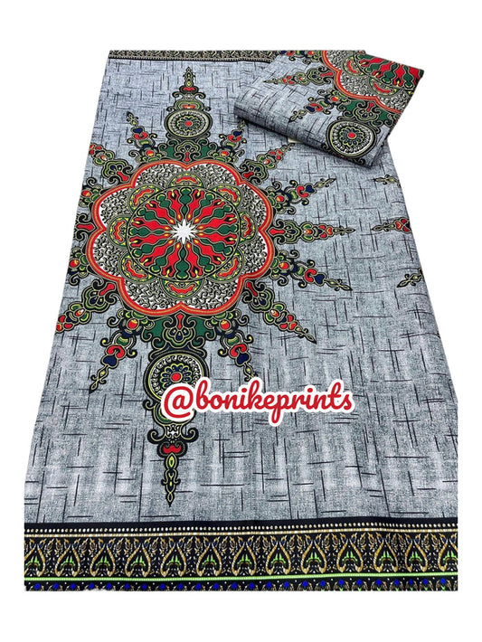 Polyester/Cotton African Print/Ankara fabric 006