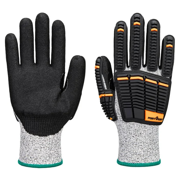Portwest impact c13 nitrile foam glove - a718