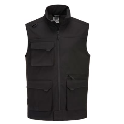 Portwest kx3 softshell gilet 3 layer body warmer water resistant-kx363
