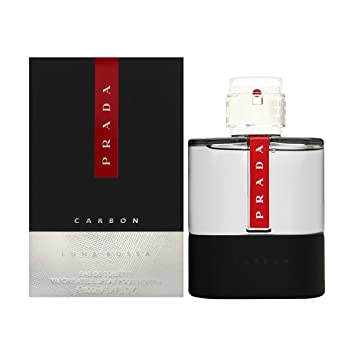 Prada Luna Rossa Carbon Men's Eau de Toilette Spray 3.4 oz (100mL) - ShanShar Beauty : The world of beauty.
