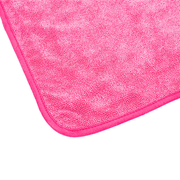 The Rag Company FTW 16 x 16 Pink Corner Towel