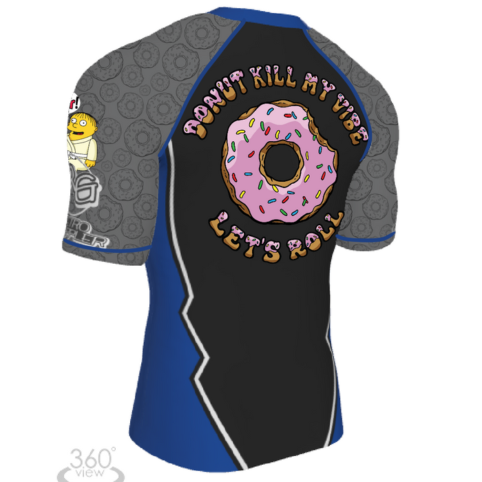 PREORDER: Donut Danger: Simpsons Law Enforcement Rash Guard