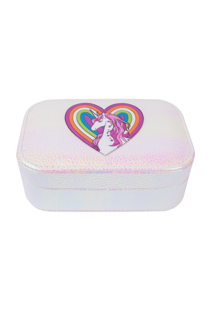 Pretty Precious Unicorn Jewelry Box
