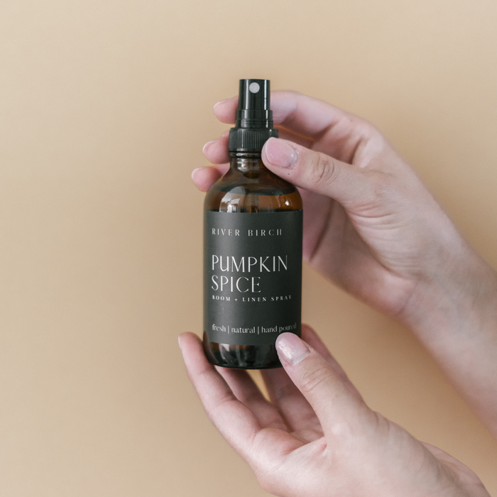 Pumpkin Spice - 4 oz Amber Glass Room + Linen Spray