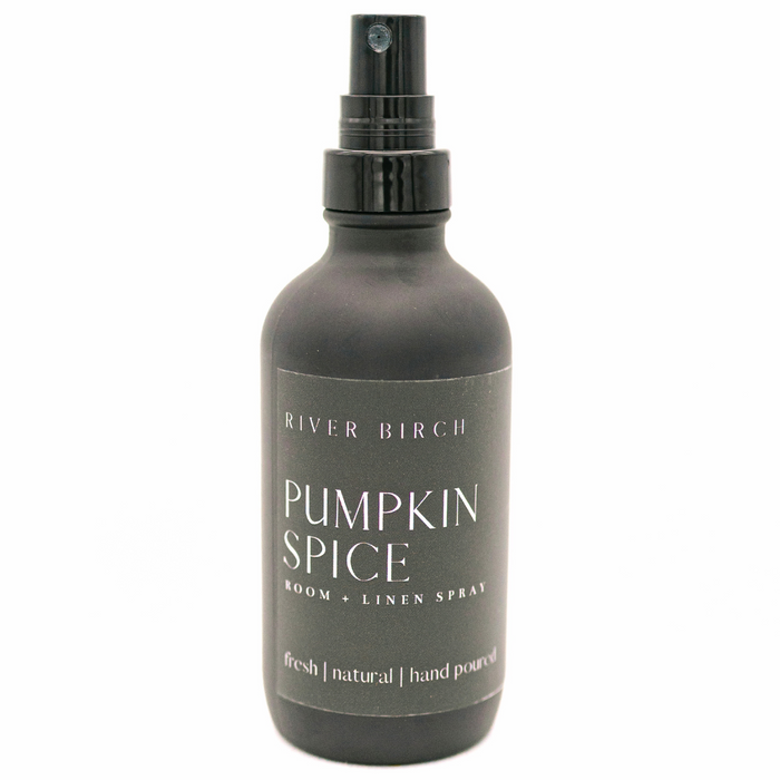 Pumpkin Spice - 4 oz Black Glass Room + Linen Spray