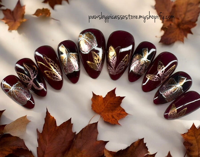 Pumpkin Spice Glam - Paws By Picasso Pumpkin Spice Glam