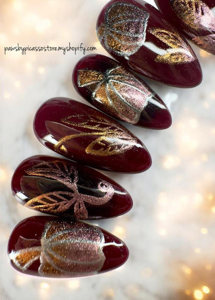 Pumpkin Spice Glam - Paws By Picasso Pumpkin Spice Glam