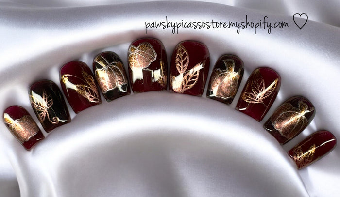 Pumpkin Spice Glam - Paws By Picasso Pumpkin Spice Glam