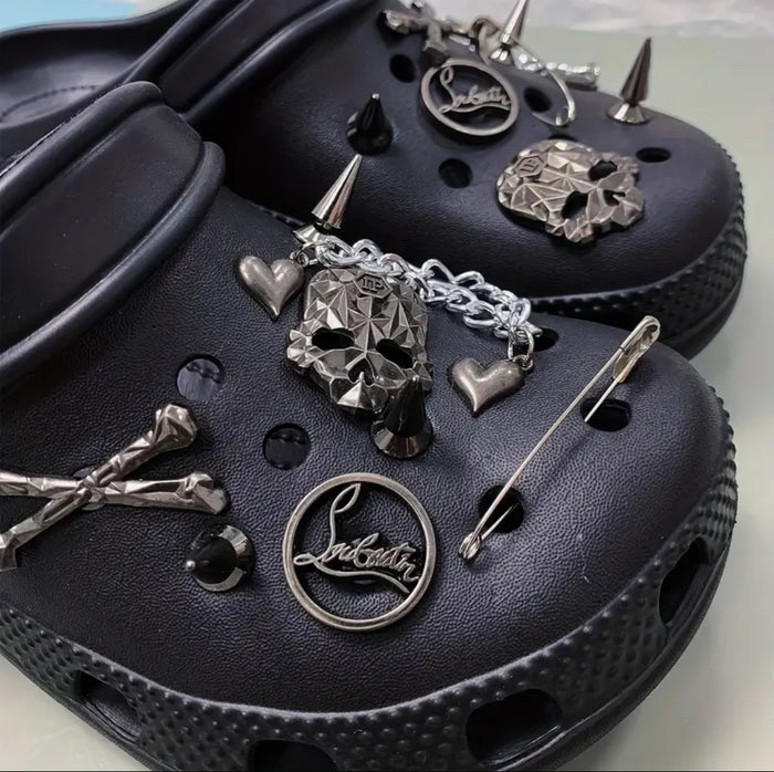 Punk Style Alloy “G-Bitz” Shoe Accessories