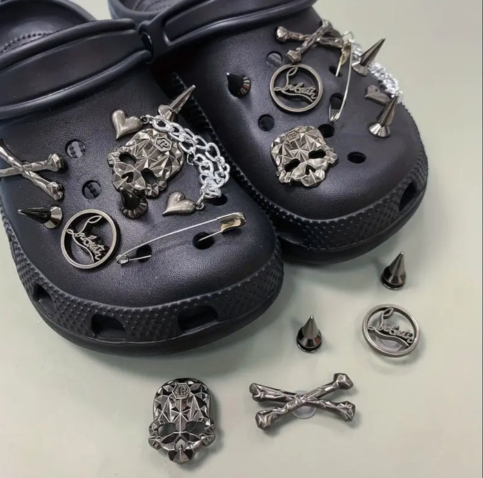Punk Style Alloy “G-Bitz” Shoe Accessories