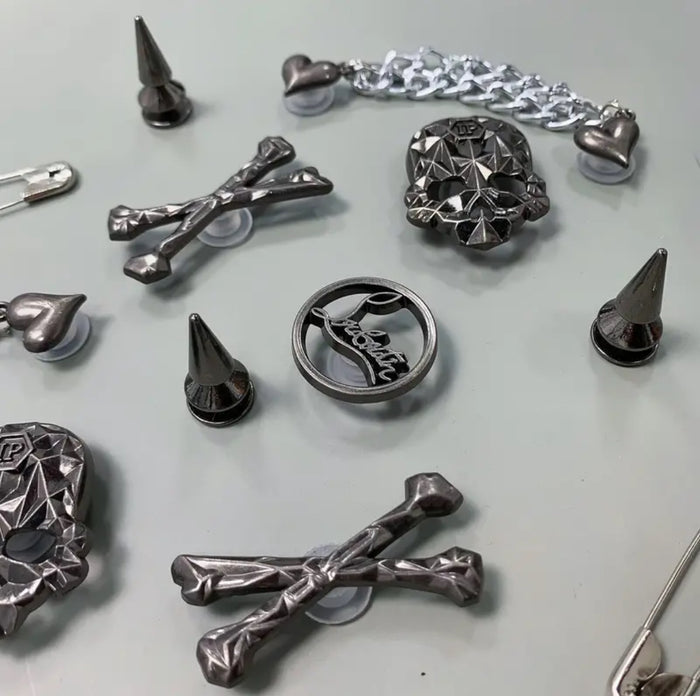 Punk Style Alloy “G-Bitz” Shoe Accessories