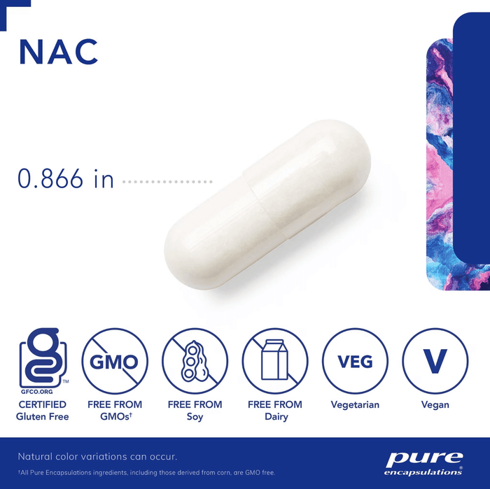 Pure Encapsulations NAC 600 mg Capsules