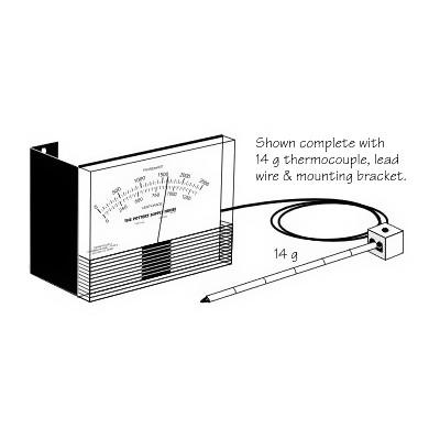 PYROMETER PKG W/ 14g T/C & BRACKET (2500F)