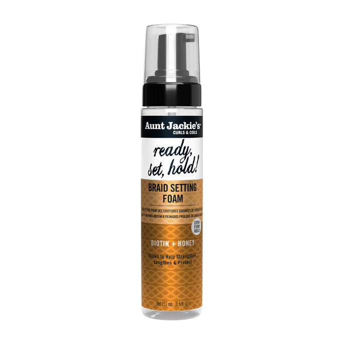 Ready, Set, Hold! Braid Setting Foam with Extra Firm Hold