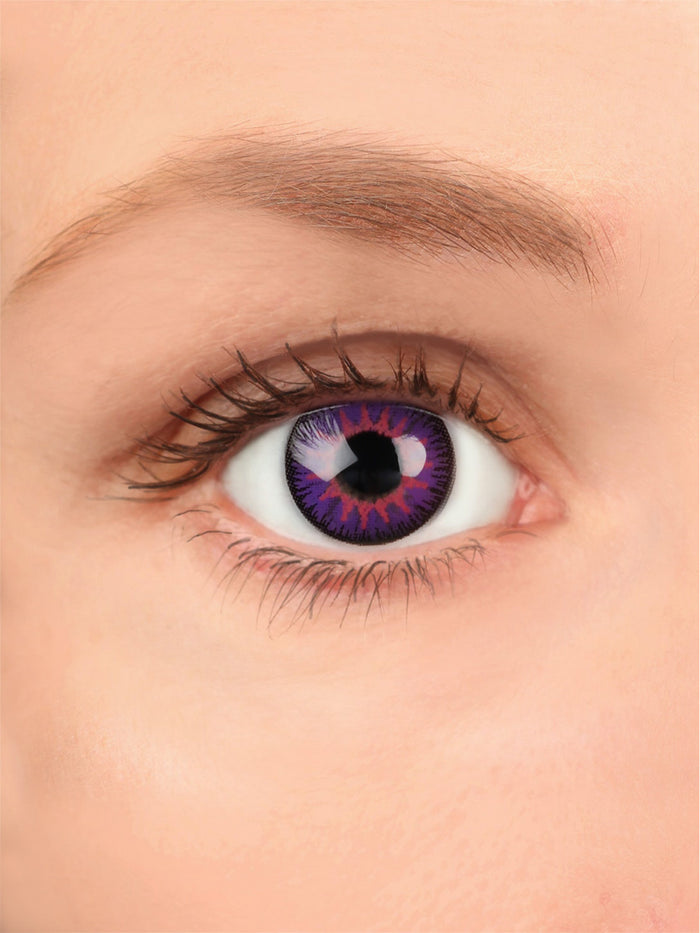 Real Look Contact Lenses | Purple-Image 1