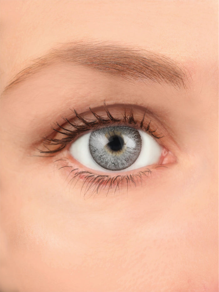 Real Look Contact Lenses | Crystal Grey-Image 1