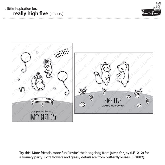 really high five