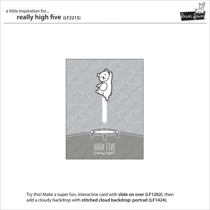 really high five