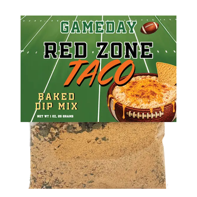 Red Zone Taco Dip Mix - Game Day Collection