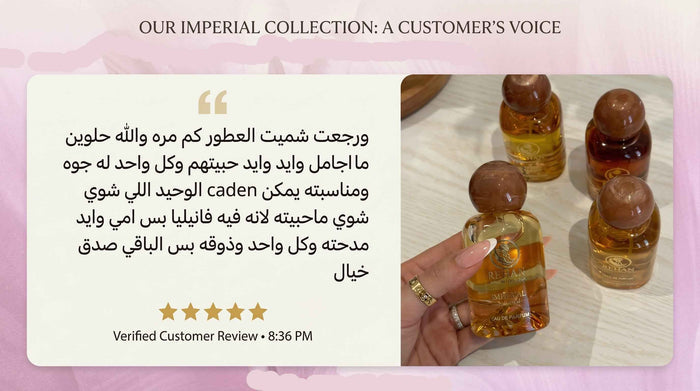 Rehan Exquisite Perfume Set - 4 Fragrances