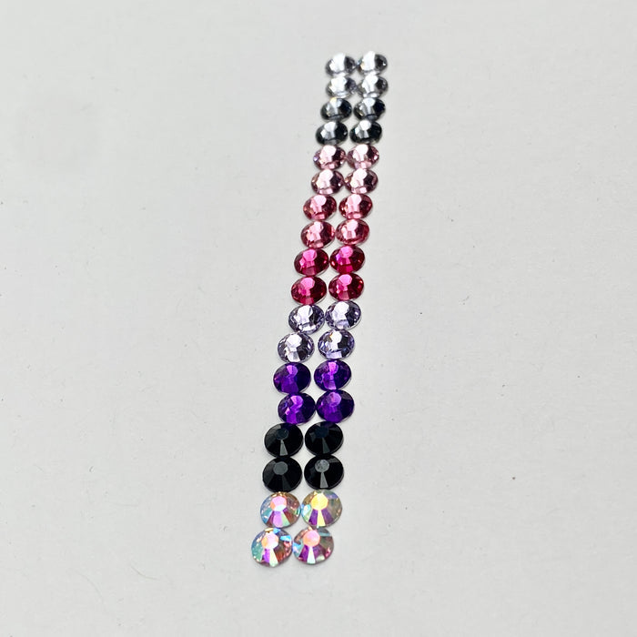 Rhinestone by Design - Amethyst Geode - Resin Rhinestone Set