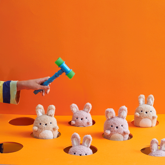 Riceball Mini Sitting Plush Toy - Lifestyle Cut 1