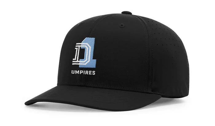Richardson 743 Black 6-Stitch Performance Ignite LT Umpire Hat (LL WA D1)