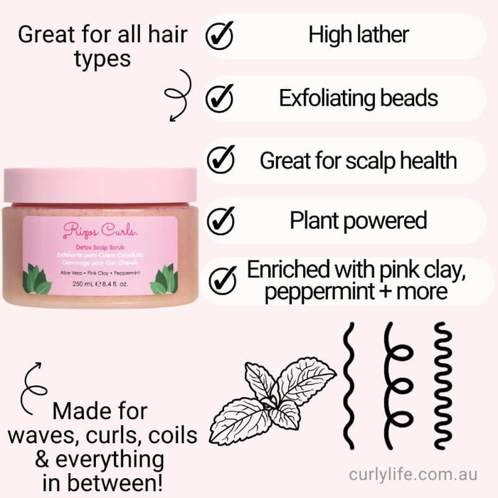 Rizos Curls Detox Scalp Scrub