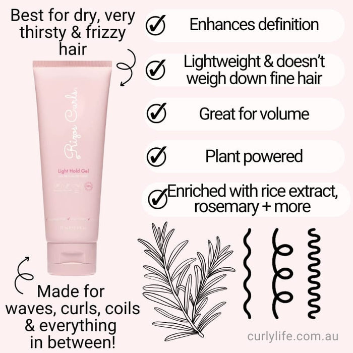 Rizos Curls Light Hold Gel