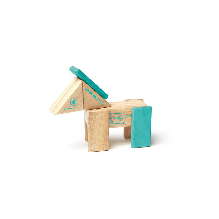 Robo - Magnetic Wooden Block Set