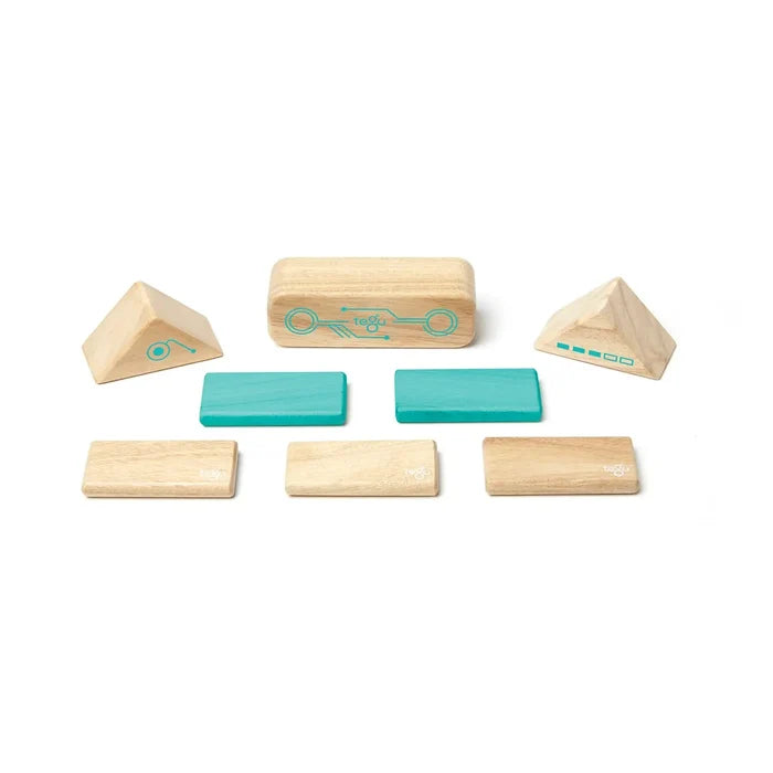 Robo - Magnetic Wooden Block Set