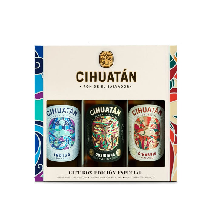 Ron Cihuatan 3 Pack Indigo Obsidiana y Cinabrio