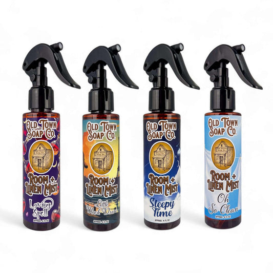 Room + Linen Mist *New Packaging* - Choose Your Scent - Old Town Soap Co.