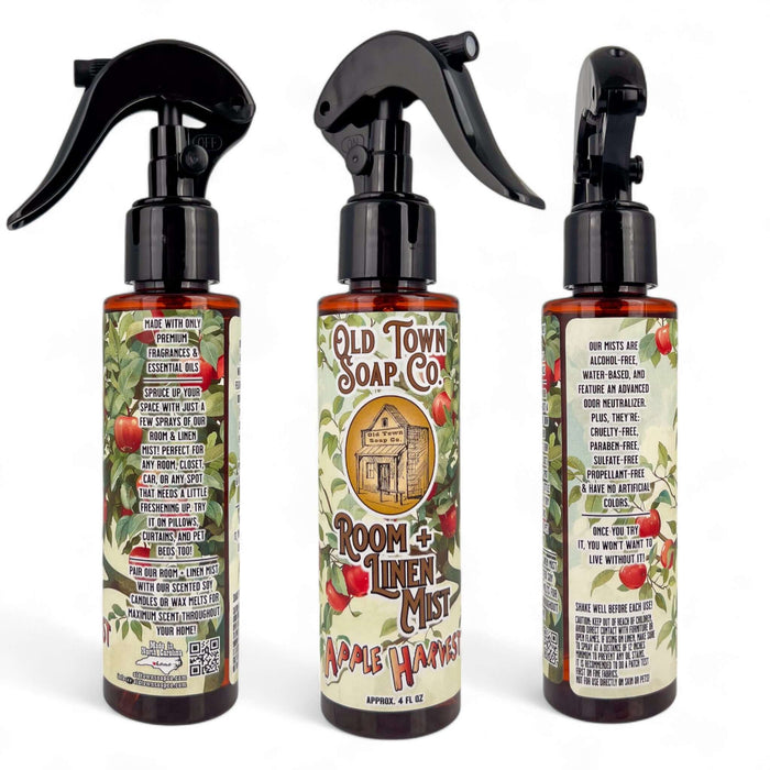 Room + Linen Mist *New Packaging* - Choose Your Scent - Old Town Soap Co.