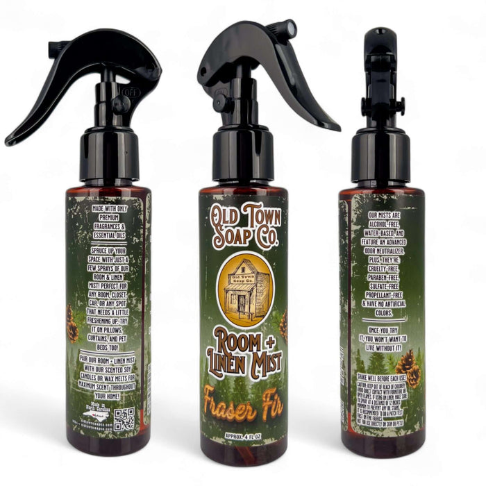 Room + Linen Mist *New Packaging* - Choose Your Scent - Old Town Soap Co.